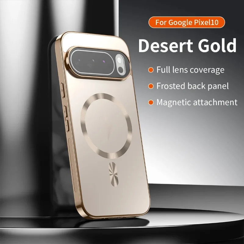 Premium Magnetic Shockproof Nano Matte Protective Phone Case with Lightning Design