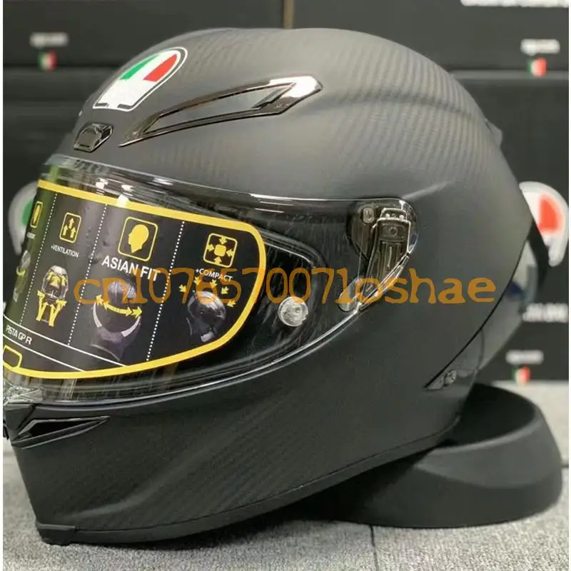 

PISTA GPRR High Strength Carbon Fibre Full Face Helmet,For Motorcycle Racing And Road Cruising Motorcycle Protective Helmet