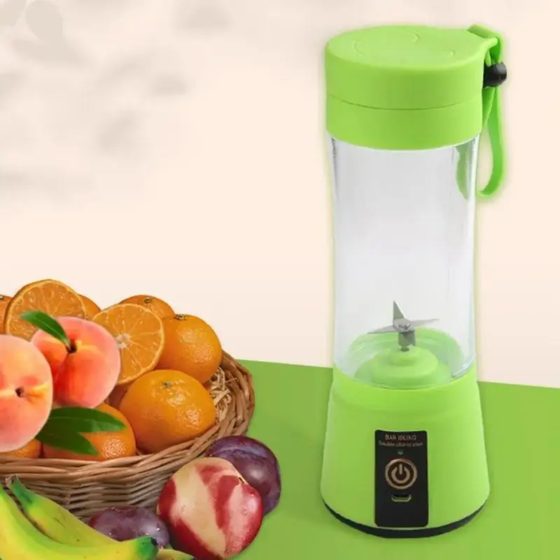 

Portable Electric Juicer Fruit Mixers Portable Juice Bottle Mini Fast Electric Blender Juicer Cup Leakproof Mixer for Traveling