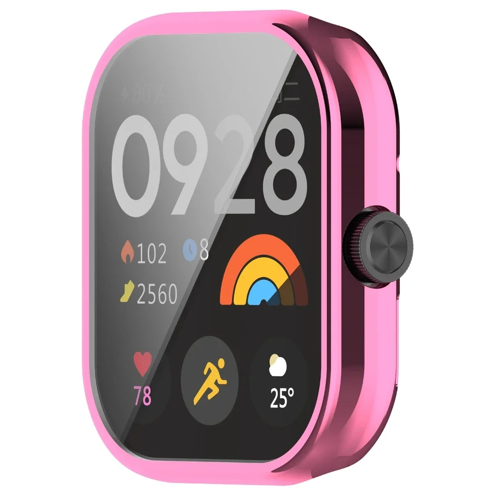 Soft TPU Full Coverage Protector Case for Smartwatch - Plated Bumper Shell