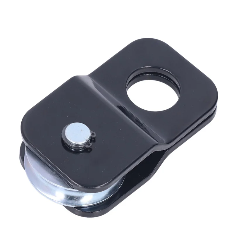 OFF Road 4 Ton Snatch Block for Heavy Duty Recovery Winch Snatch Block Towing Pulley for Truck Tractor ATV UTV Black