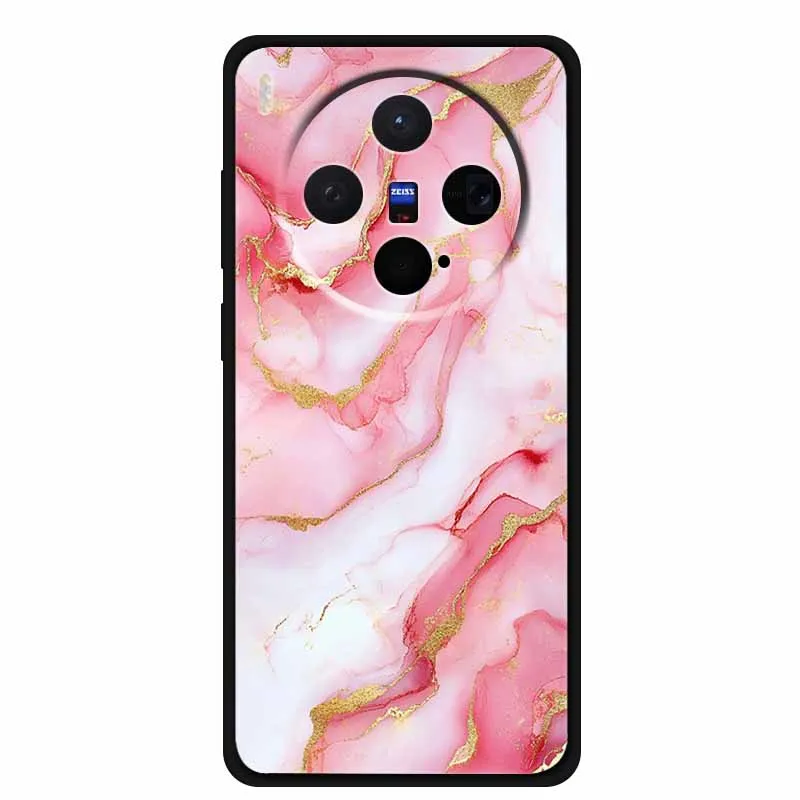 Black TPU Soft Silicone Phone Case  - Fashionable Anime Design with Protective Bumper