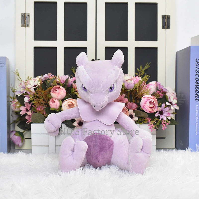 

Плюшевые игрушки Pokemon Kawaii Mewtwo, кукла 23-44 см Mewtwo X, мягкие плюшевые игрушки-животные, подарки для детей, подарки на день рождения