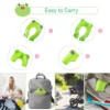 Toddlers Toilet Seat, Recyclable Potty Seat Cover for Travel Portable Folding Non Slip Silicone Pads Potty Training Seat 3