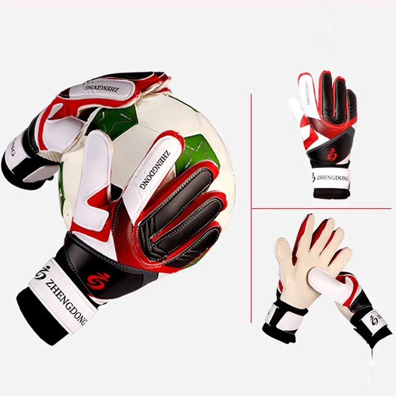 Professional Soccer Goalkeeper Gloves Adults Kids Finger Protection Goal Thickened Latex Football Gloves for futbol futebol Goal soccer goalkeeper gloves goalkeeper gloves