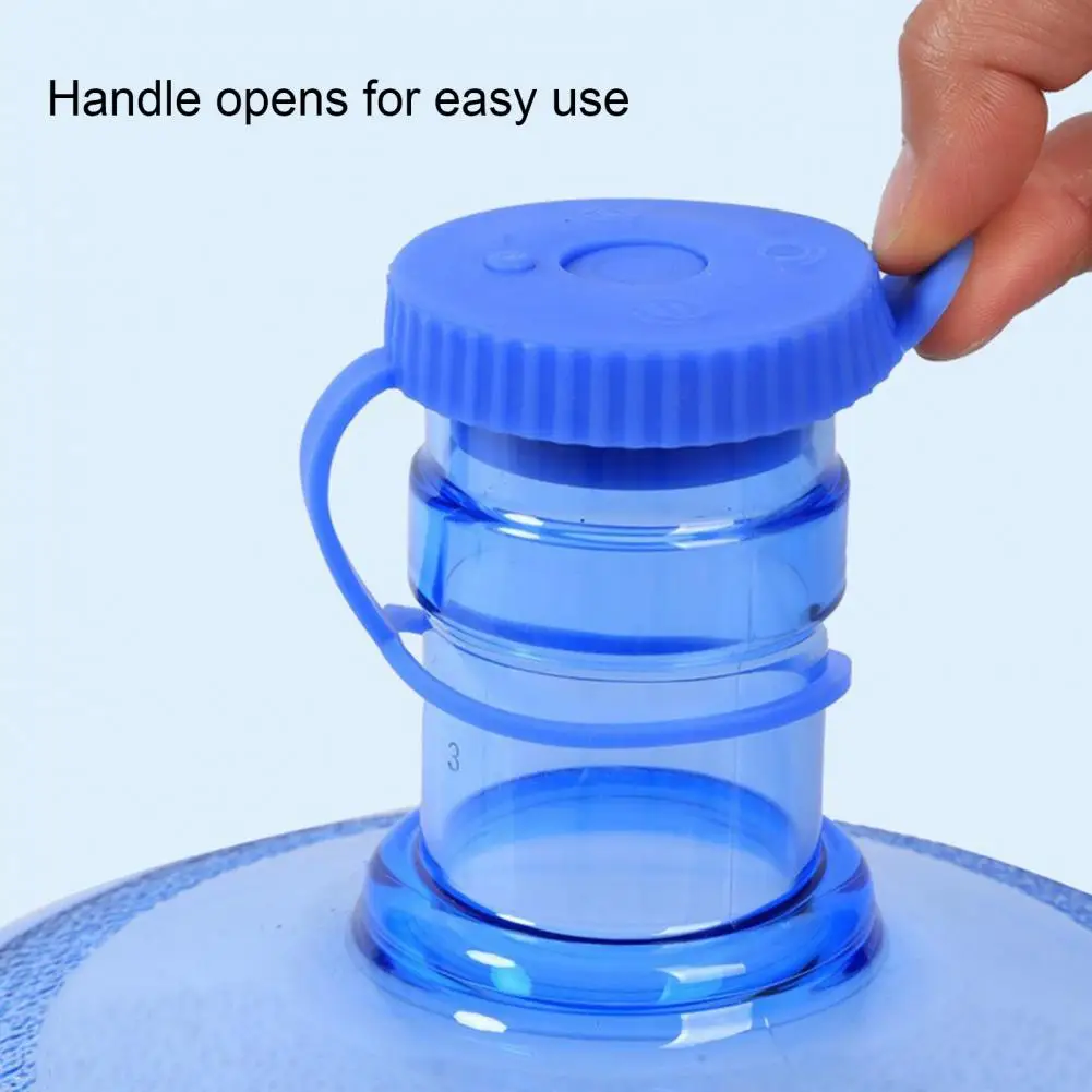 5 Gallon Water Jug Lid Food Grade Leak Proof Reusable Water Bucket Sealing Lid Universal 45MM Dispenser 5Pcs