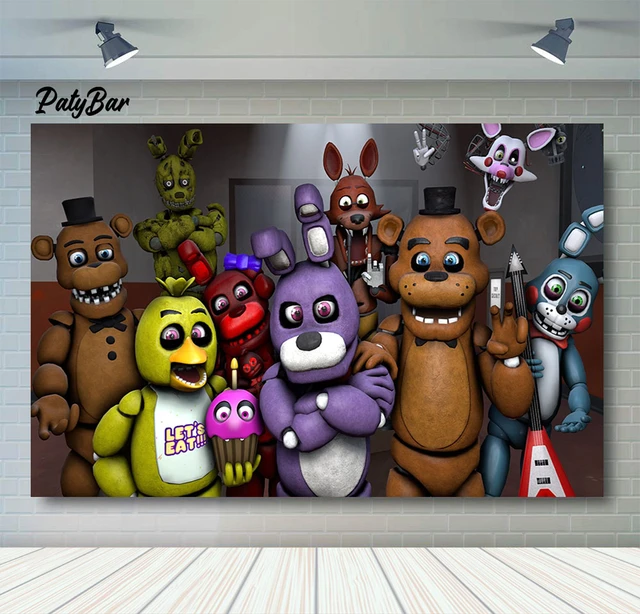 Five Nights at Freddy's Photo Booth Props, 8pc