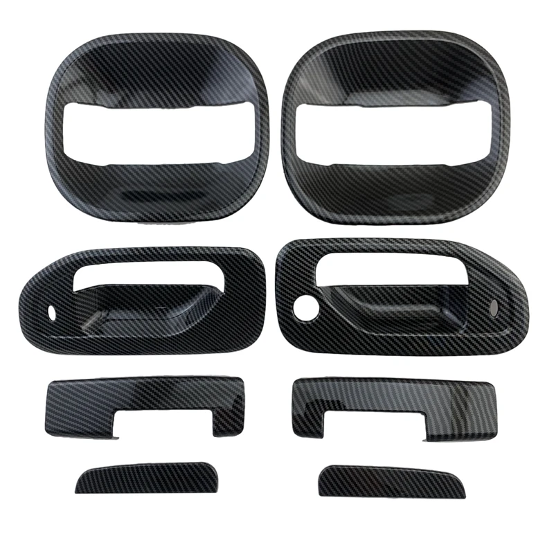 

New Side Door Handle Cover Bowl Trim Sticker Car Door Bowl Protector For Nissan NV200 Evalia 2010-2018 RHD