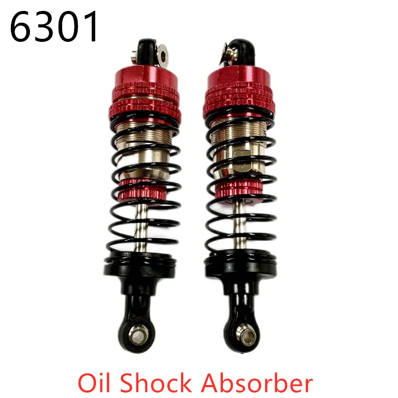 Enhanced RC Car Metal Upgrade Parts Brushless Motor Gear Set with Drive Shaft, Differential, and Shock Absorber