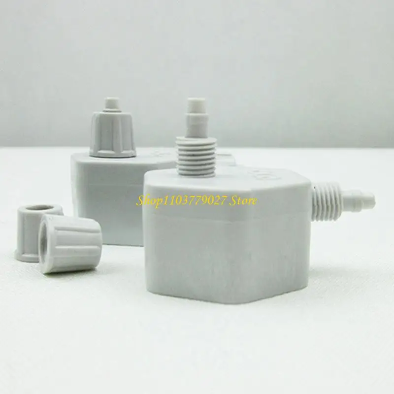 C4DF 수족관 CO2 발생기 빠른 트위스트 플라스틱 병 뚜껑 DIY 이산화탄소 반응기