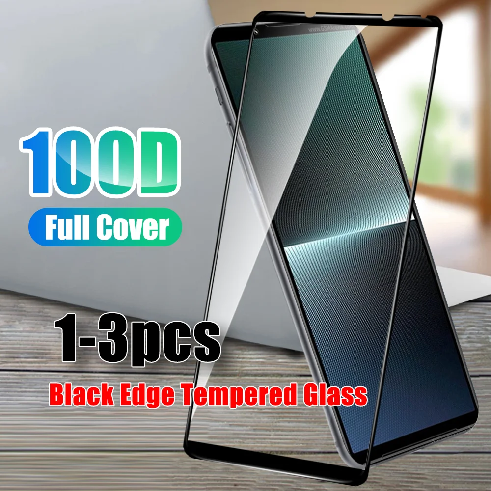 1-3 Pz 100D Vetro Temperato Per Sony Xperia 1 10 V 5G Proteggi Schermo Xperia10 Xperia1 V Xperia10V Xperia1V 1 V 10 V Cover Hd Film