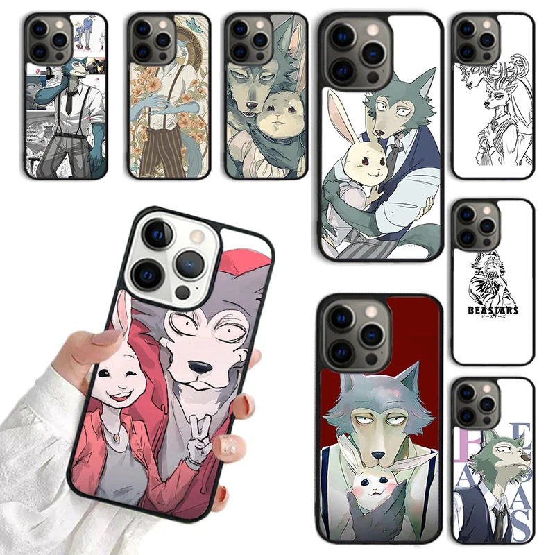 Чехол для телефона Beastars Legoshi The Wolf для iphone SE2020 15 14 12 13 mini 7 8 PLUS XS XR 11 PRO MAX