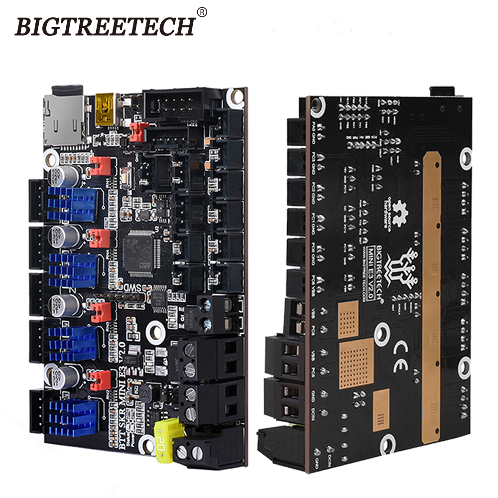 BIGTREETECH SKR MINI E3 V2.0 32Bit Motherboard Onboard TMC2209UART Upgrade For TFT35 E3 V3.0 Ender3V2 CR10 Voron V0.1 3D Printer