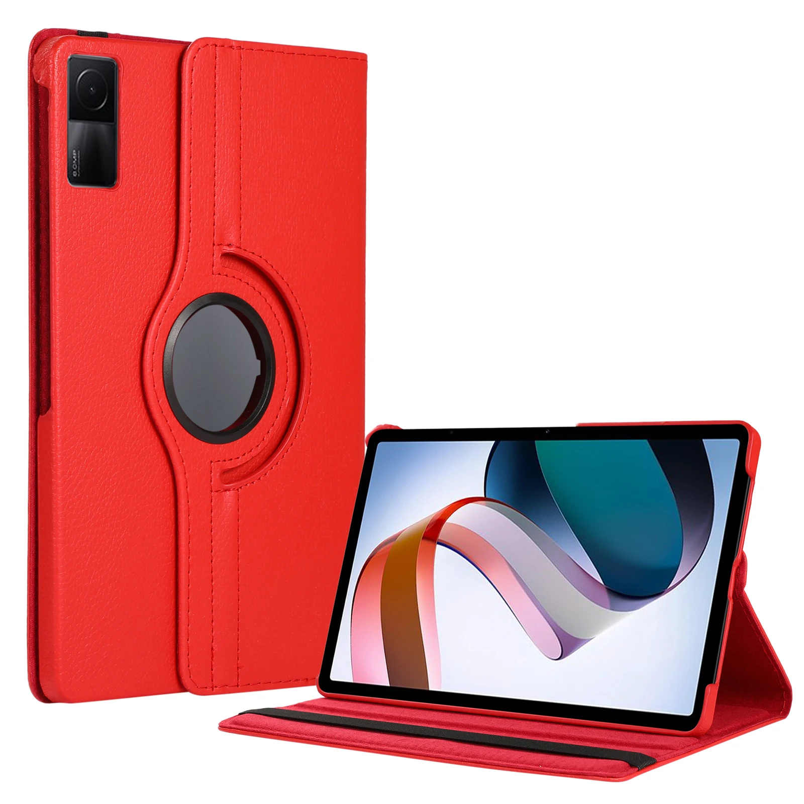 360 Degree Rotating PU Leather Tablet Protective Case with Folio Flip Stand Holder
