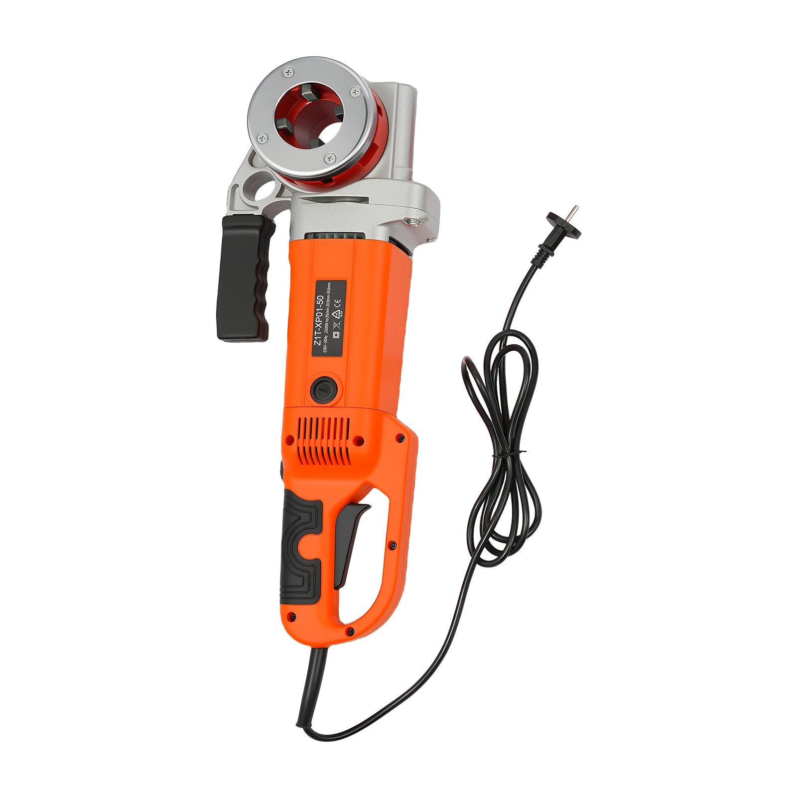 2300W Elektrische Gewindeschneidmaschine Handgeführter Elektrischer Rohrgewindeschneider Verzinkte Rohrgewindeschneidmaschine 26 U/min für 0,86-2,35 Zoll Rohre – Detail 6