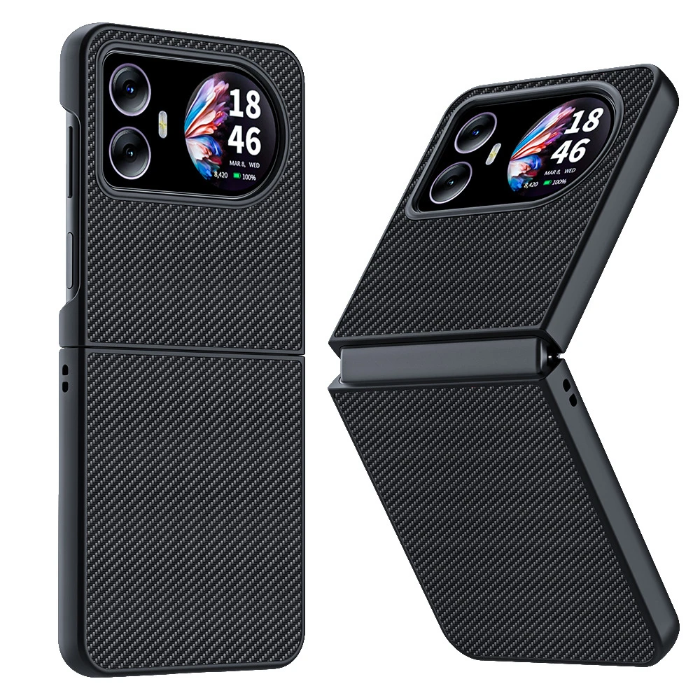 Luxurious Fiber PU-Leather Shockproof Phone Case Cover