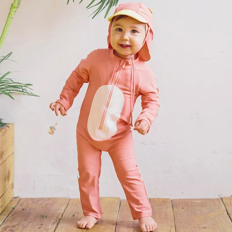 ملابس سباحة للأطفال، بدلة ركوب الأمواج الملتصقة ال...