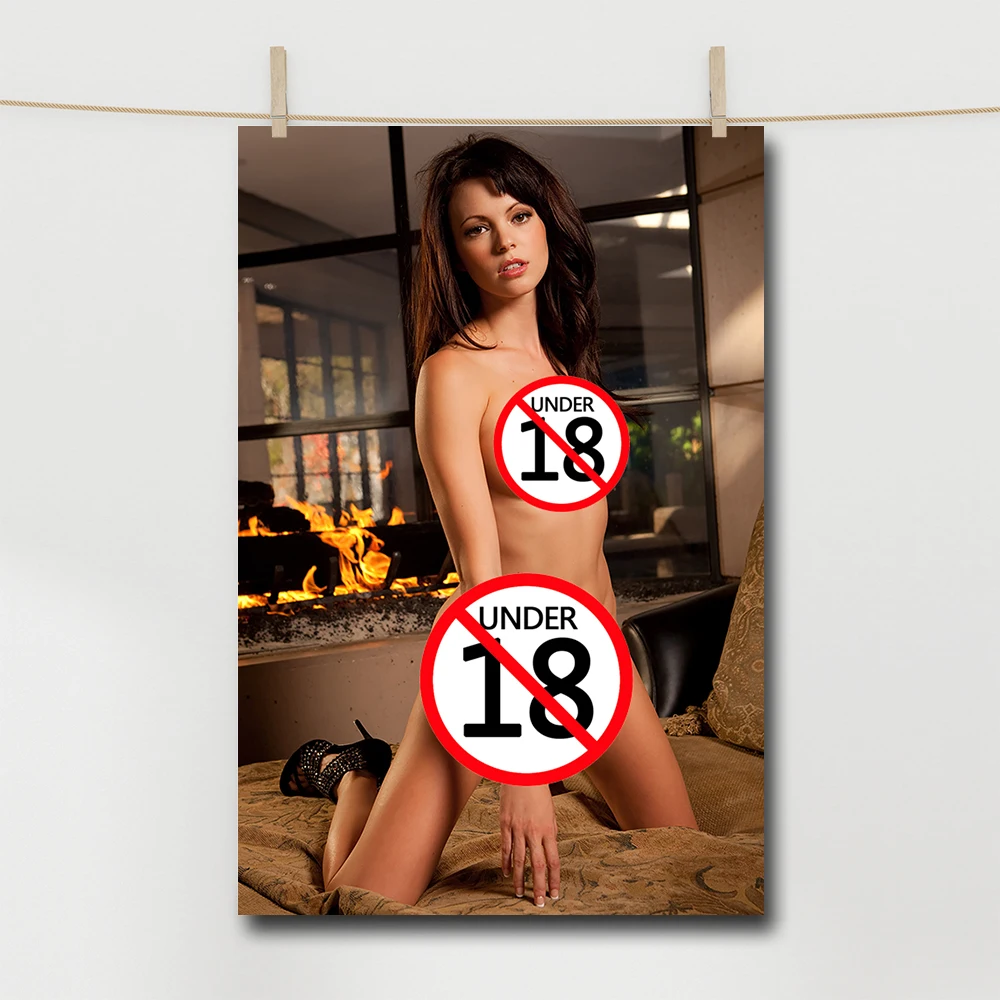 Young Beauty Nude Teen Girl Posters And Prints Unframed Canvas Paintings  Wall Art Picture For Bedroom Bathroom Home Decor - Painting & Calligraphy -  AliExpress