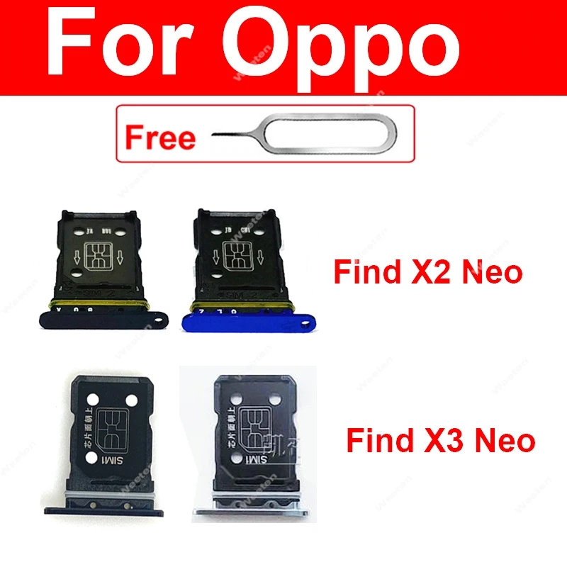 Tiroir De Carte SIM Pour Oppo Find X / Find X2 - Plateau De Rechange Officiel