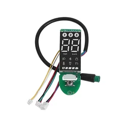 Enhanced Dashboard Set for Electric Scooter: Controller, Display Panel, and Cover (Dashboard)