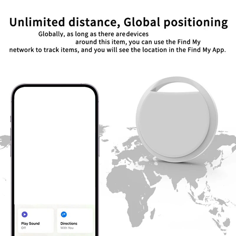 A99k-For Airtag Anti-Lost Tracker Bluetooth GPS Pet Tracker Smart Anti-Lost Locator For Apple Device