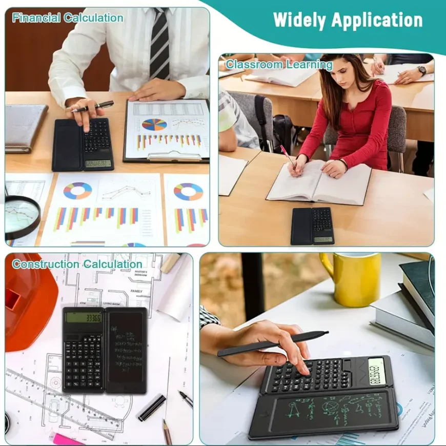 3-in-1 Calculator Notepad 6