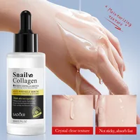 Snail Face Serum Anti-aging Wrinkle Removal Collagen Essence Facial Whitening Moisturizing Serum Firming Lifting Skin Care 50ML 1