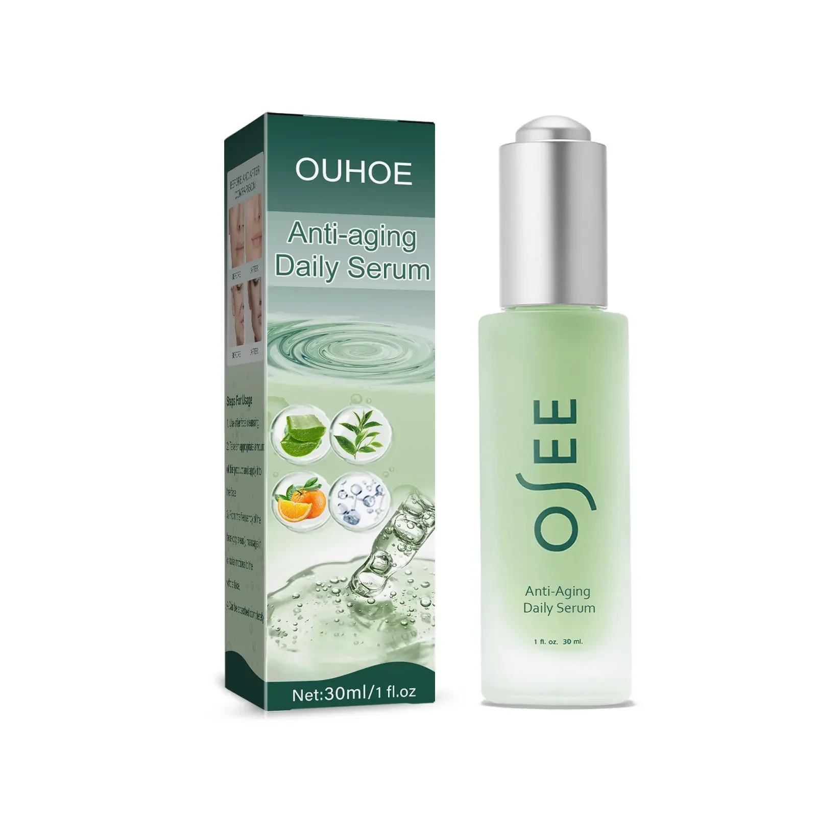 Anti Wri-nkle Serum Deep Moisturizing Nourish White-ning Anti-ag-ing Fade Fine Lines Lifting Firming Brighten Essence Skin Care 2