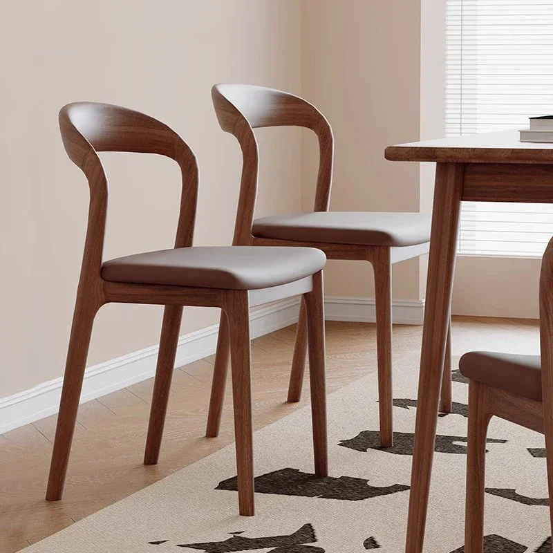 Dining Chair Kitchen Chairs Furniture Home Outdoor Living Room Modern Dining Hotel Sets Wooden Relaxing Sillas Plegables Nordic