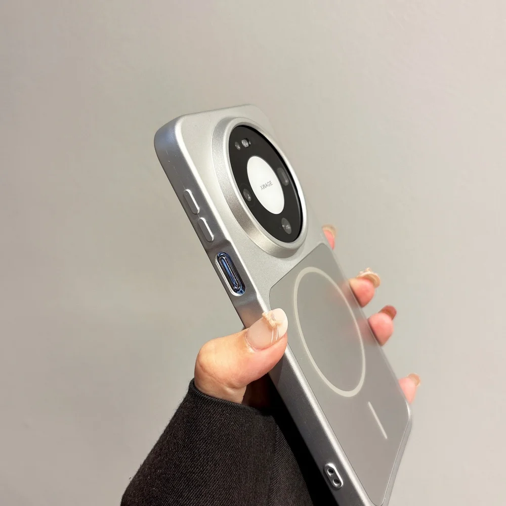 Enhanced Product Title:  
Premium Nano Matte Glass Magnetic Phone Case with Magsafe for Wireless Charging and Shockproof Protection