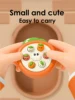 1pcs Mini Whack-a-Mole Hand-eye Coordination Educational Toy Random Color Children's Pinch Finger Decompression Toy 5