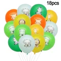 18pcs latex balloon