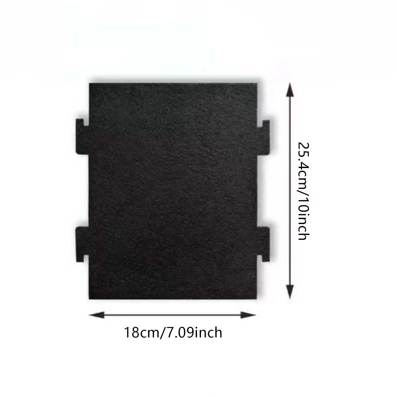 Activated Charcoal Filter Microwave Hood 5Pcs Purifying Air Filtering Cotton Microwave Oven for Kitchen Wml55011HS2 Home Use
