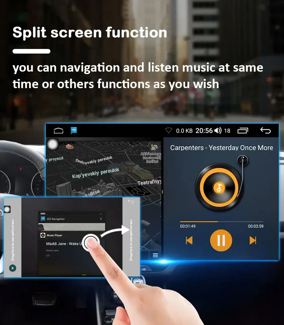 8G128G Kabelloses Carplay Android 15 Auto-Autoradio für Fiat EGEA 2015-2017 Bluetooth 2DIN Multimedia-Player Navigation GPS – Detail 18