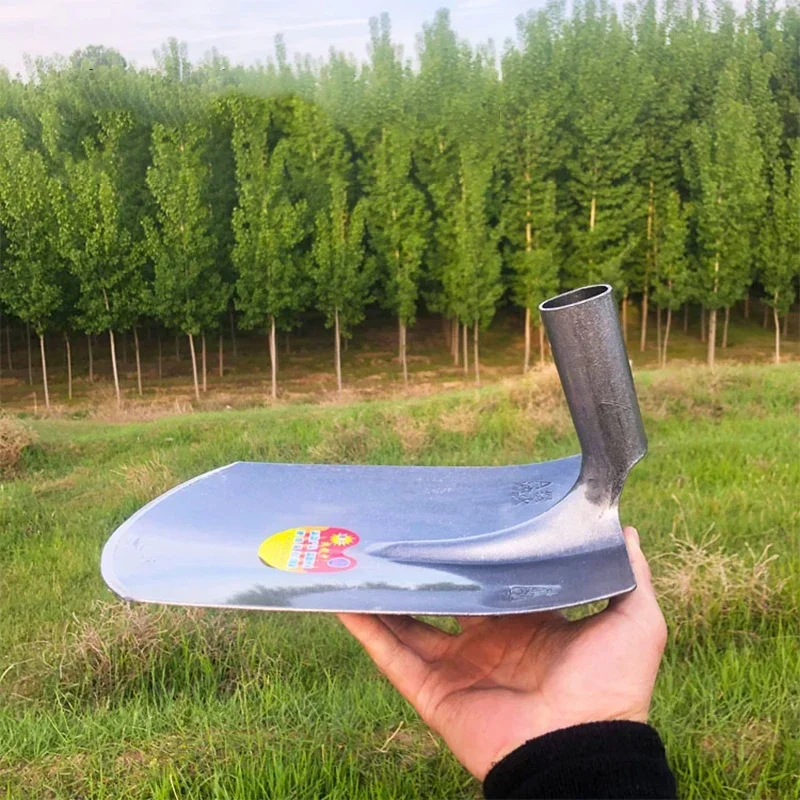 Multifunctional Hoe Agricultural Ridging Cleaning Tool Manganese Steel Wide and Long Digging Bamboo Shoots Ditching Dredging Hoe 3