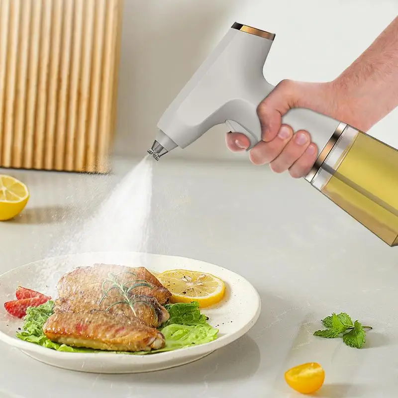 

Распылитель масла для приготовления пищи, 280 мл, Электрический перезаряжаемый распылитель оливкового масла высокого давления, дозатор масла для приготовления пищи в виде подлив