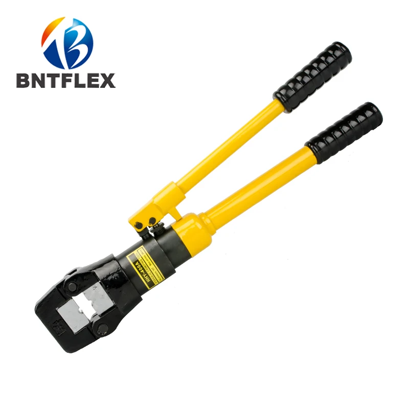 16 tonnage hydraulic clamp crimping tool thick mold HHY-400A crimping pliers 16-400mm2 manual cable wire crimping tool strong big cylinder large tonnage 16 400mm2 hand hydraulic cable crimping tool thick mold hhy 400a terminals pressed tool