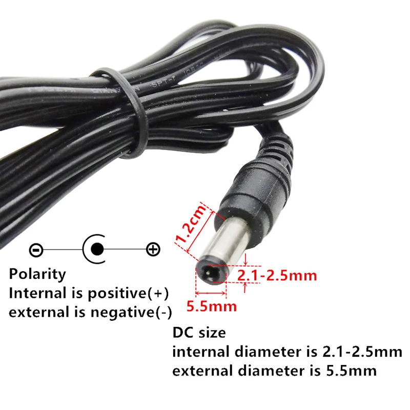Universal Multi-Voltage AC/DC Power Supply with AU Plug, 5.5x2.5mm Connector