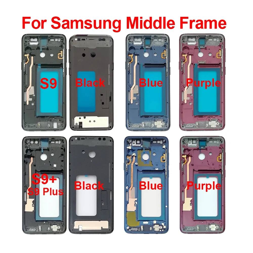 Cornice Centrale Samsung S9 Per Samsung Galaxy S9 G960 G960F S9 S9 Plus G965 G965F Custodia Per Telefono