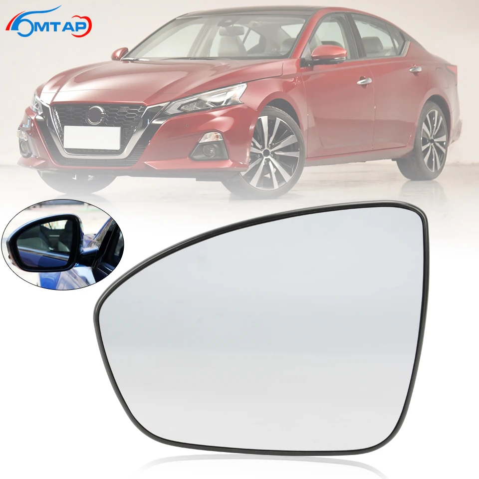 

Внешние зеркальные боковые линзы MTAP для Nissan Teana 2019 2020 2021 с нагревом 96365-6CT1A 96366-6CT1A