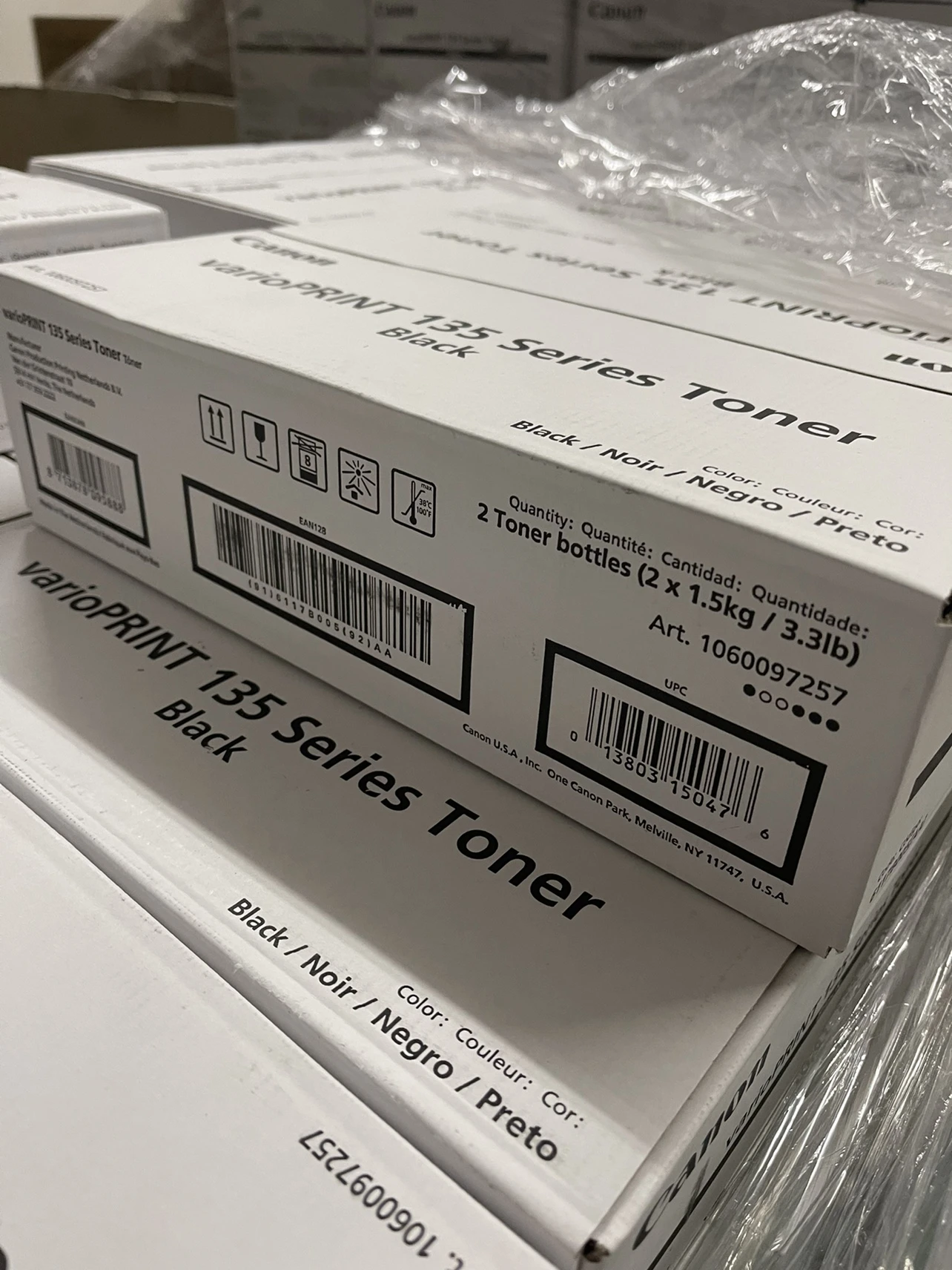 2 Pcs Original Us Version Toner Cartridge For Canon Oce Varioprint