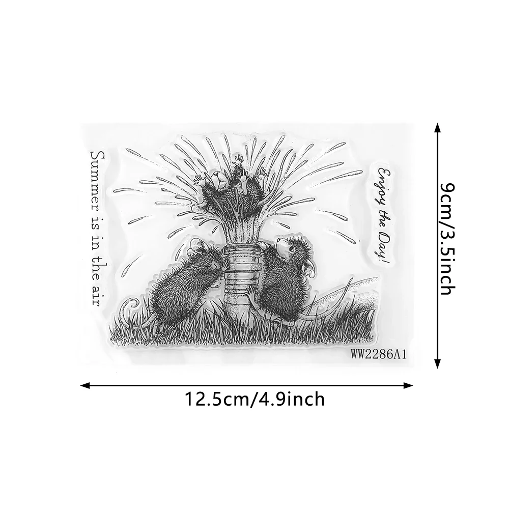 Stampendous Clear Stamps For DIY Craft Making Card Photo Album Scrapbooking Decoration Transparent Stamps