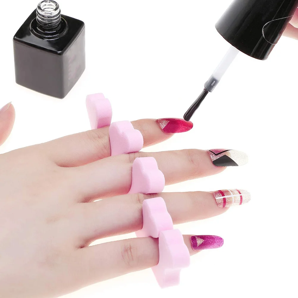 36 Pcs Nail Toe Separator Finger Separators Accessory Manicure Tools Divider Practical Sponge