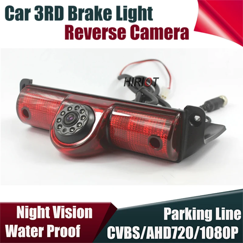 Luce Freno Per Auto Per Ram Promaster Cargos Van Auto Retrovisione Telecamera Di Retromarcia Telecamera Per Visione Notturna Telecamera Di Parcheggio 