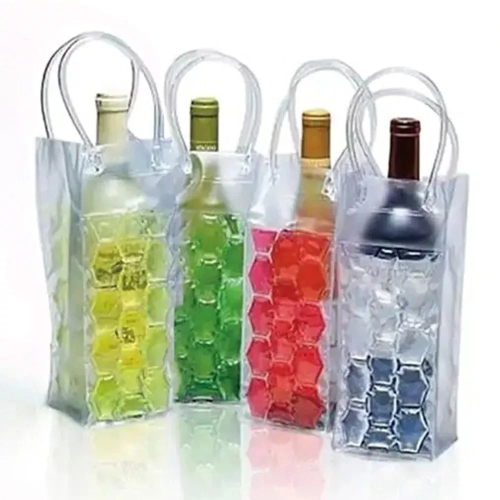 Portable Beer Iced Tote Bag Insulated Red Wine Handbag Outdoor Wine Bottle Freezer Bag cooling bag