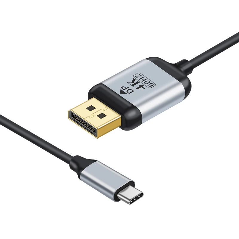 편리한 플러그 앤 플레이 USB 3.1 C 타입 Dp 어댑터와 호환, 사무실 액세서리, 디스플레이 포트 4k 60hz 케이블