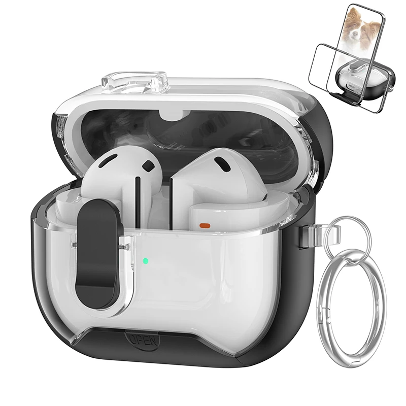 Secure Lock Protective Case with Phone Stand & Cleaning Kit