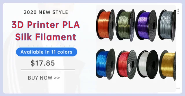 3DSWAY 3D Printer Filament PLA Consumables 1kg 250g 1.75mm Silk Tri-color  Multi-color PLA Rainbow Gradient Material silk