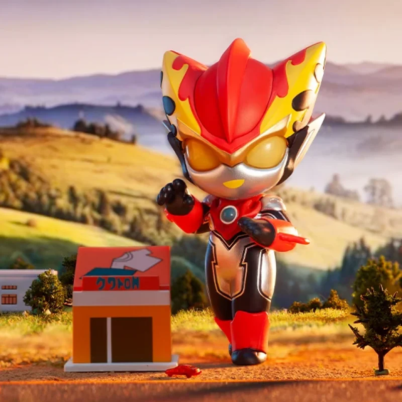 thumbnail image 1 of POP MART-caja ciega de juguetes de la serie de héroes de nueva generación Ultraman, caja misteriosa, caja misteriosa, figura de acción de Caixa, Surpresa Linda, 1 of 5