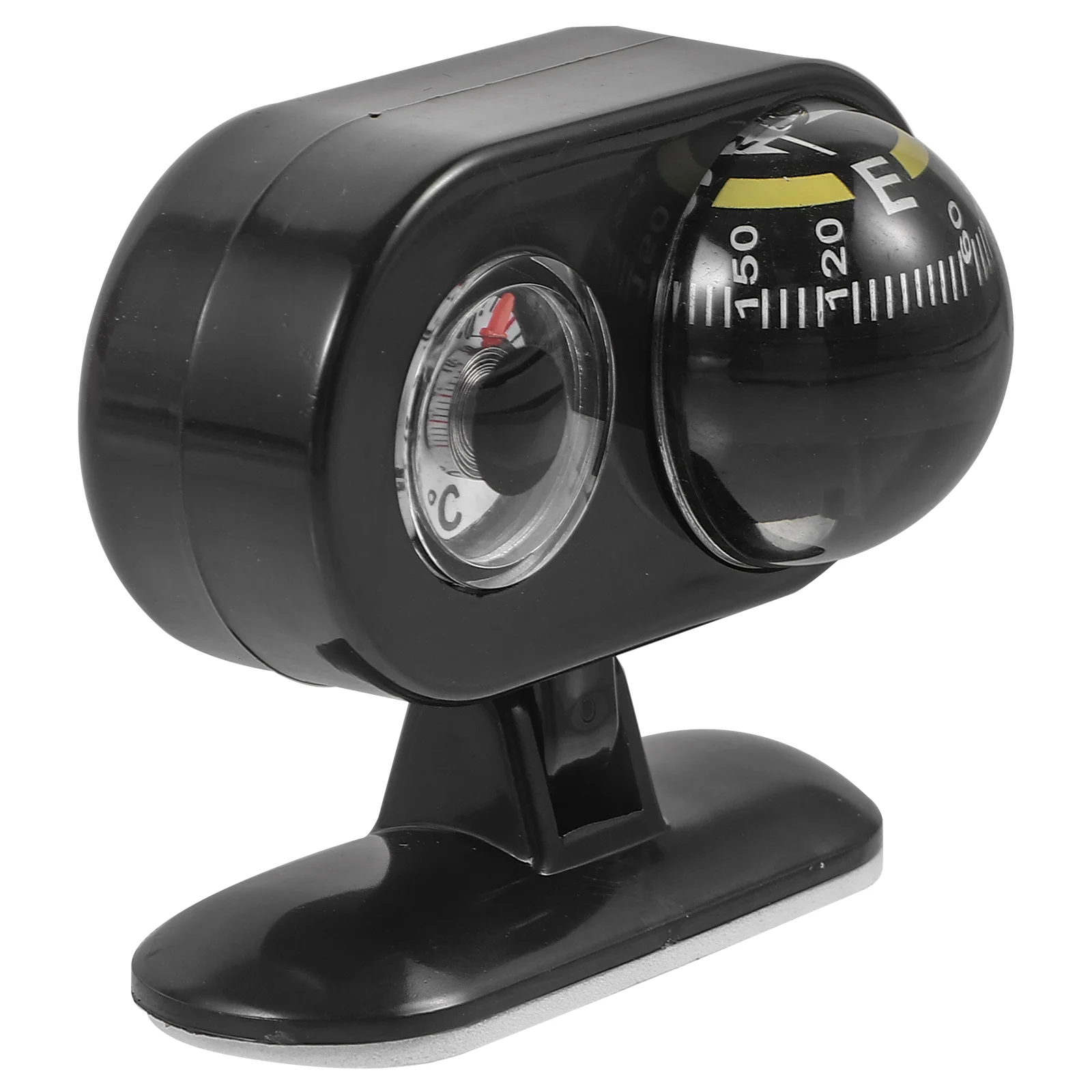 

Bracket Guide Ball Compass Boat for Marine Dash Mount Plastic Vehicle Dashboard